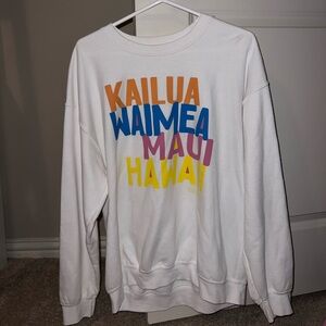 Bikini Bird Hawaiian Island Pullover